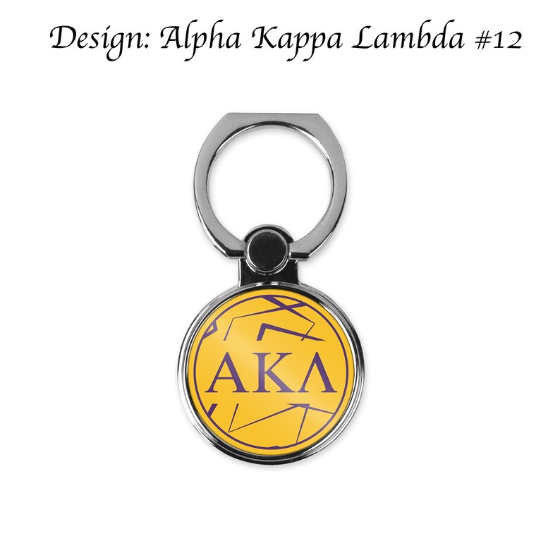 Alpha Kappa Lambda Ring Stand Handyhalter (rund) Alpha Kappa Lambda12