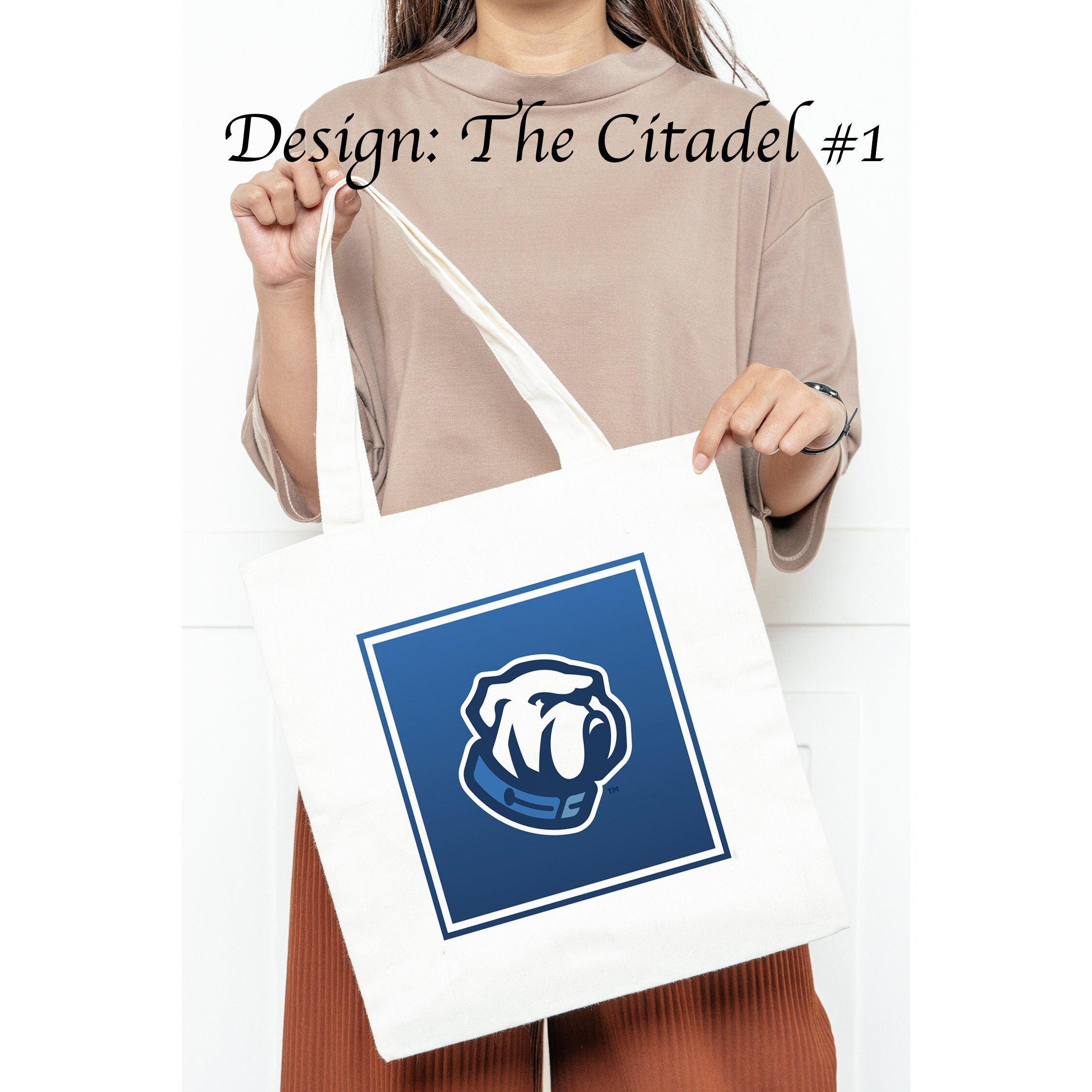 The Citadel Canvas Tote Bag