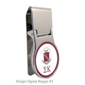 Sigma Kappa Money Clip Round