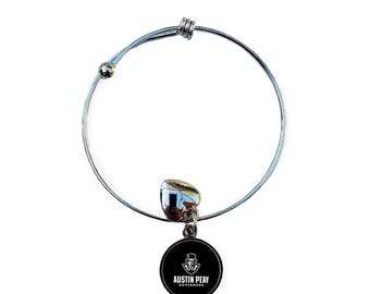 Austin Peay State University Round Adjustable Bracelet