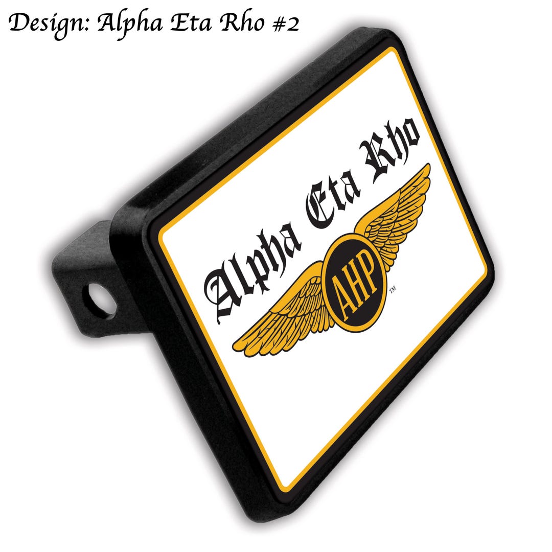 Alpha Eta Rho Hitch Cover - Etsy