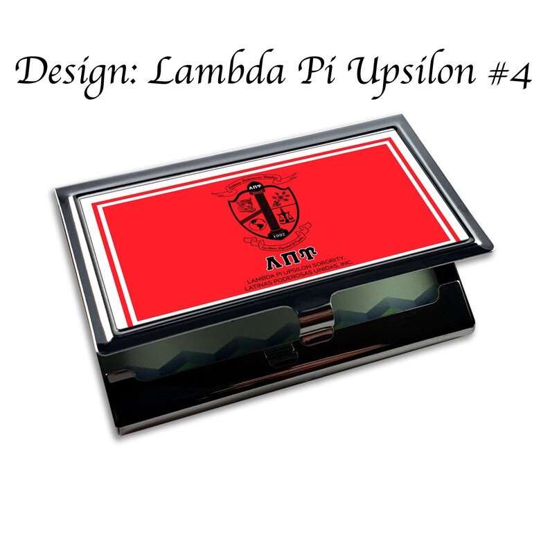 Lambda Pi Upsilon Business Card Holder Lambda Pi Upsilon #4