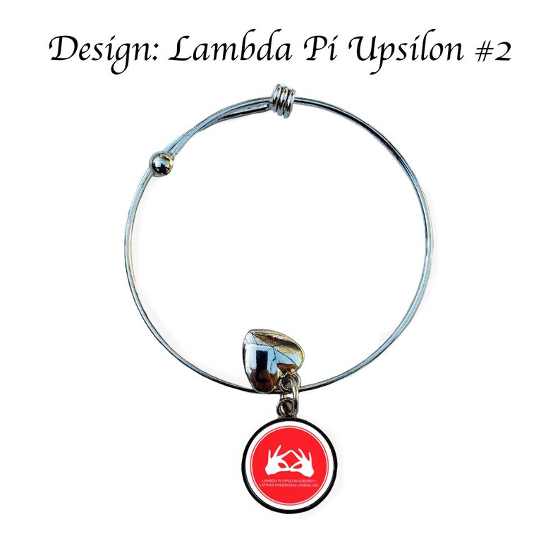 Lambda Pi Upsilon Round Adjustable Bracelet Lambda Pi Upsilon 2
