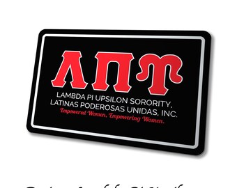 Lambda Pi Upsilon Magnet