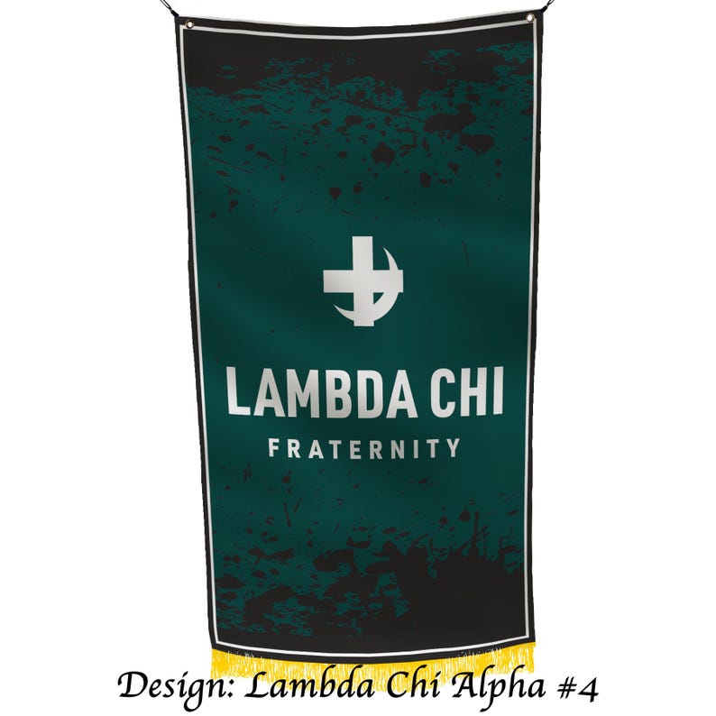 Lambda Chi Alpha Flag Banner - Etsy