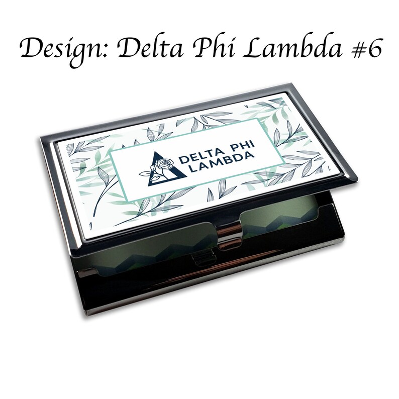 Delta Phi Lambda Visitenkartenetui Delta Phi Lambda #6