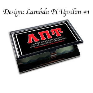 Lambda Pi Upsilon Business Card Holder Lambda Pi Upsilon #1