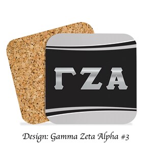 Gamma Zeta Alpha Beverage Coasters Square (Set of 4)