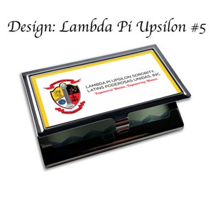 Lambda Pi Upsilon Business Card Holder Lambda Pi Upsilon #5
