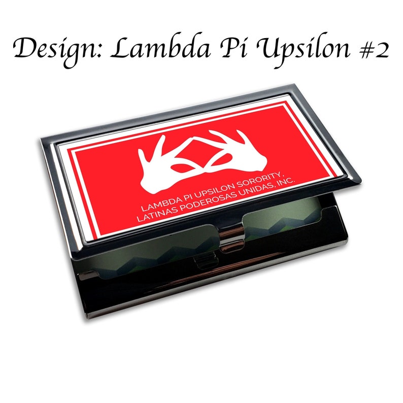 Lambda Pi Upsilon Business Card Holder Lambda Pi Upsilon #2