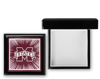 Hölzerne Erinnerungskiste der Mississippi State University