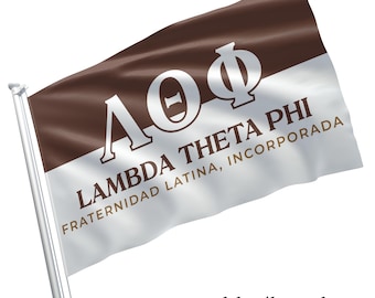 Lambda Theta Phi Officially Licensed Flag Banner
