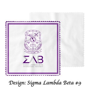 Sigma Lambda Beta Środek do czyszczenia okularów i ściereczka z mikrofibry Sigma Lambda Beta #9