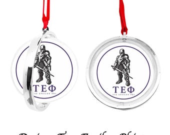 Tau Epsilon Phi Reversible Flat Round Ornament