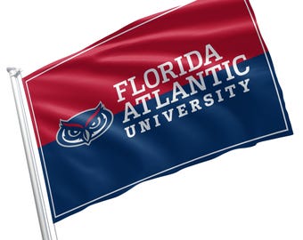 Bannière officielle sous licence de l'Université de Floride Atlantique