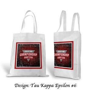 Tau Kappa Epsilon Canvas Tote Bag