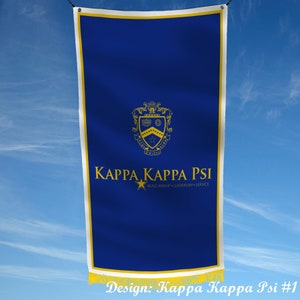 Kappa Kappa Psi Officially Licensed Flag Banner