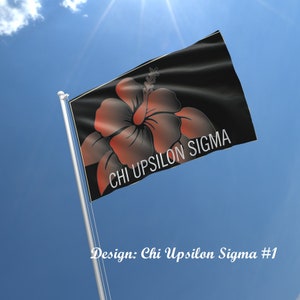 Chi Upsilon Sigma Offiziell Lizenzierte Flagge Banner