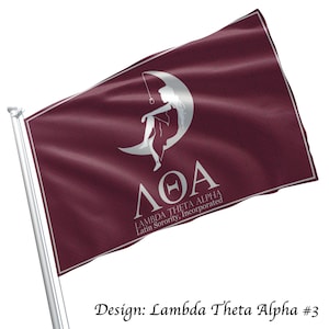 Lambda Theta Alpha Officially Licensed Flag Banner