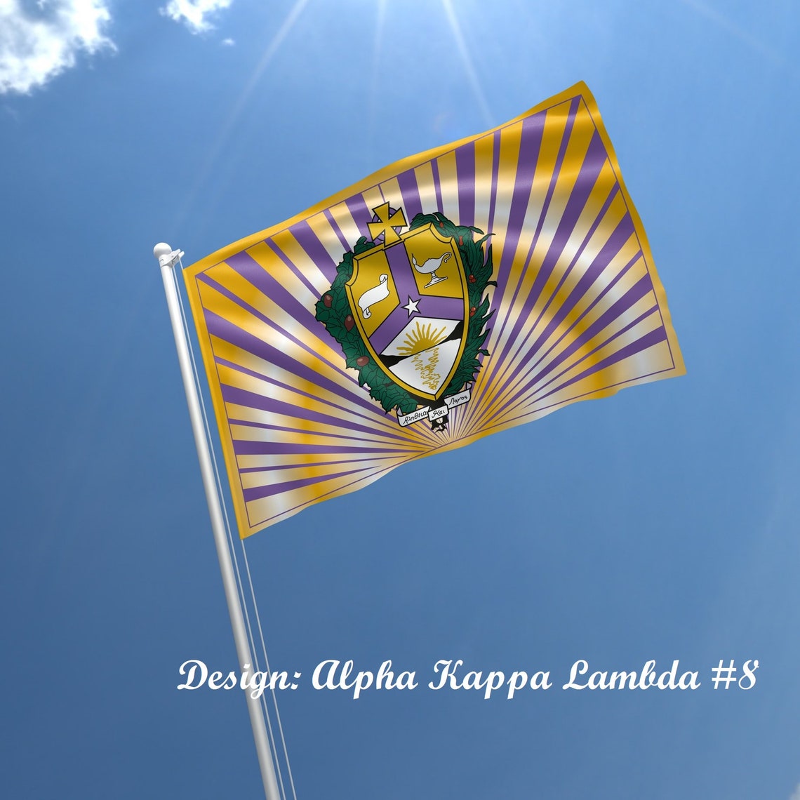 Alpha Kappa Lambda Officially Licensed Flag Banner | Etsy
