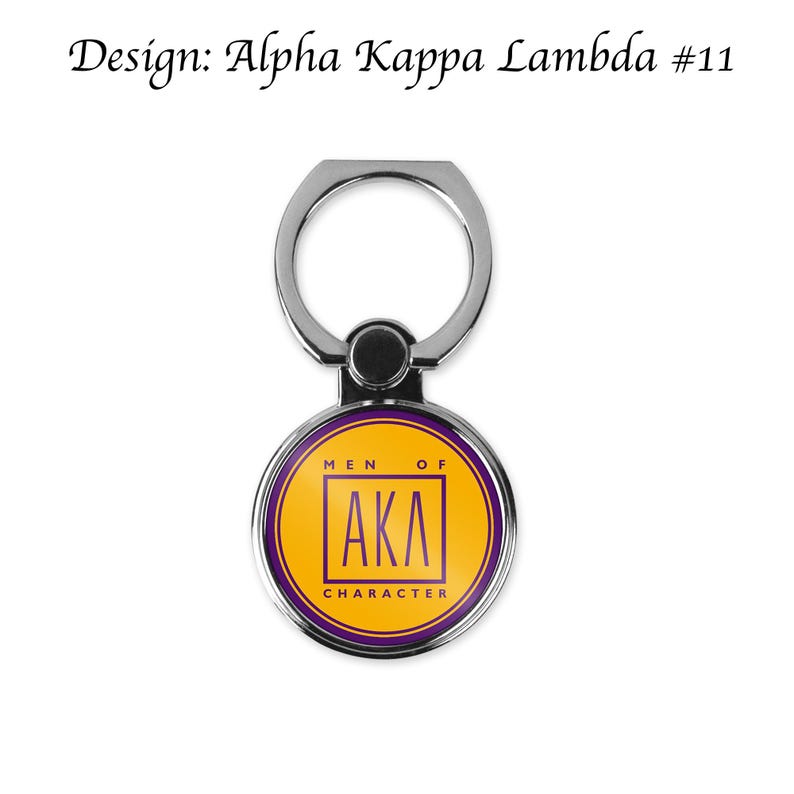 Alpha Kappa Lambda Ring Stand Handyhalter (rund) Alpha Kappa Lambda11
