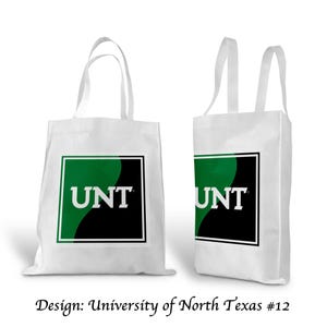 University of North Texas Canvas Tote Bag