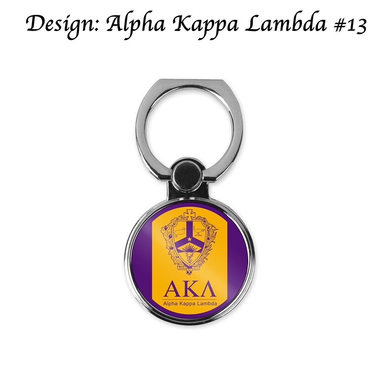 Alpha Kappa Lambda Ring Stand Handyhalter (rund) Alpha Kappa Lambda13