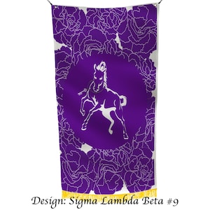 Sigma Lambda Beta Oficjalnie Licencjonowany Baner Flagowy