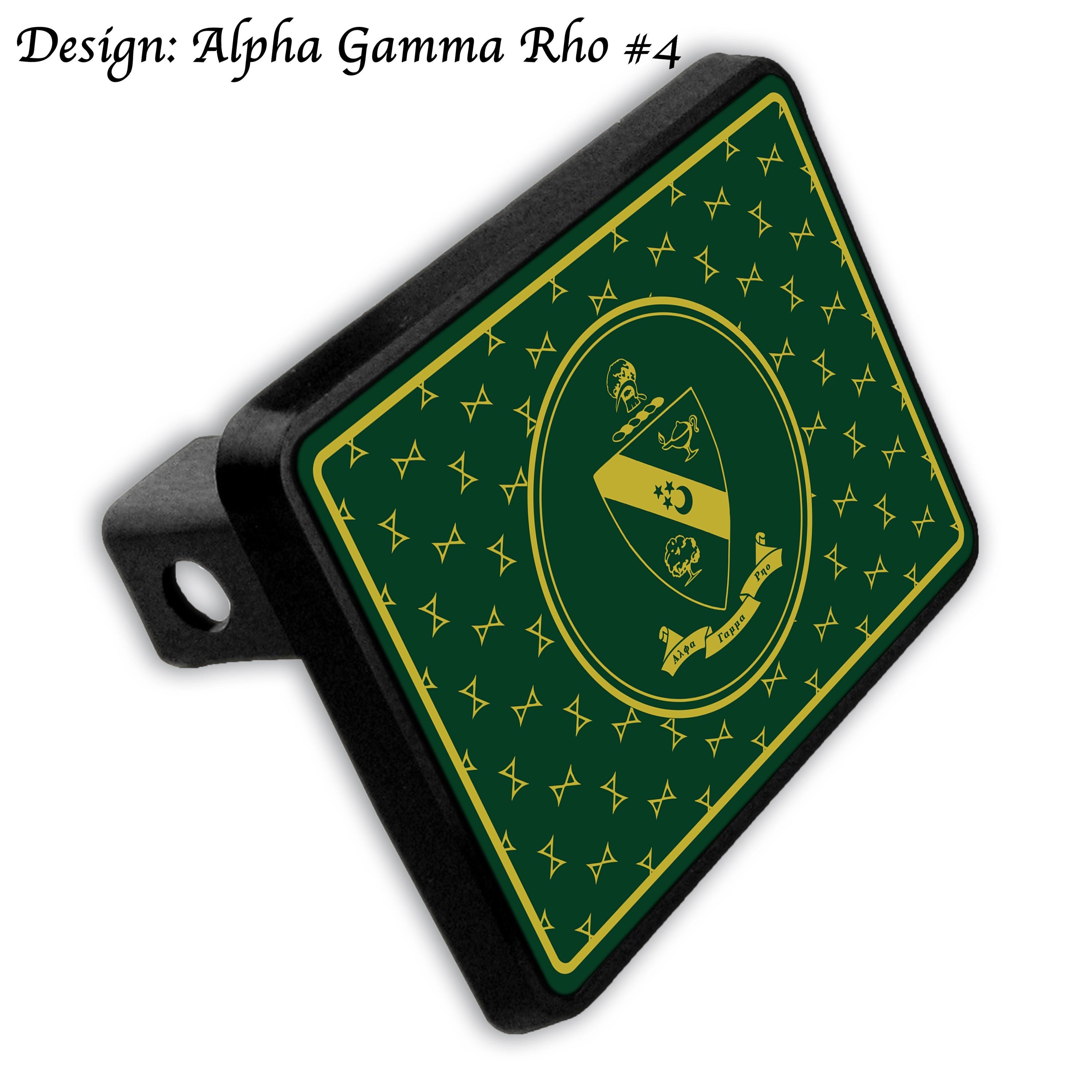 Alpha Gamma Rho Hitch Cover - Etsy