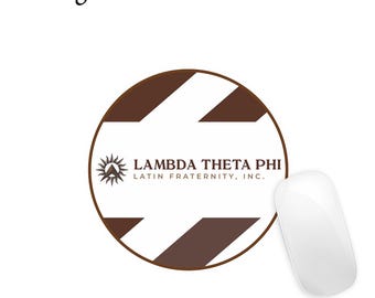 Lambda Theta Phi Mousepad Round