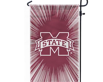 Mississippi State Universität Gartenfahnenbanner