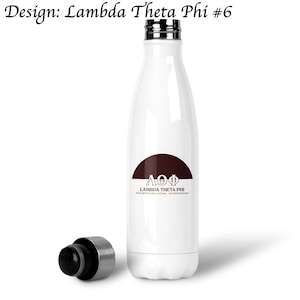 Lambda Theta Phi Edelstahl Thermosflasche 17 OZ