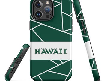 University of Hawaii MANOA iPhone Case, Official Licensed Greek Matte Protective Phone Cover, Gift for Brother
