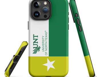 University of North Texas iPhone Case, Official Licensed Greek Matte Protective Phone Cover, Gift for Brother