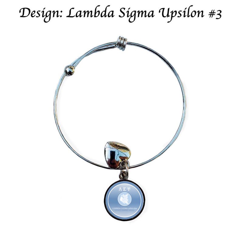 Lambda Signa Ypsilon Rundes verstellbares Armband LambdaSigmaUpsilon#3