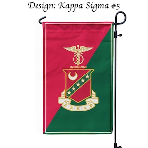 Kappa Sigma Garden Flag Banner
