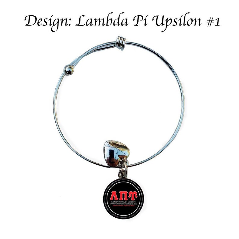 Lambda Pi Upsilon Round Adjustable Bracelet Lambda Pi Upsilon 1