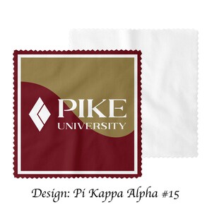 Pi Kappa Alpha Eyeglass Cleaner & Microfiber Cleaning Cloth