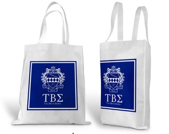 Sac fourre-tout en toile Tau Beta Sigma