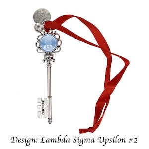 Lambda Signorum Ypsilon Weihnachtsschmuck Santa Magic Key