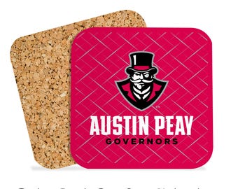Austin Peay State University Beverage Coasters Square (Set of 4)