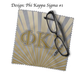 Phi Kappa Sigma Eyeglass Cleaner & Microfiber Cleaning Cloth