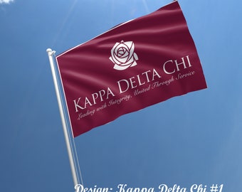 Kappa Delta Chi Officially Licensed Flag Banner