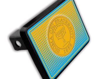 Sigma Chi Hitch Plate