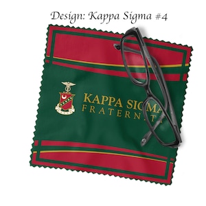 Kappa Sigma Eyeglass Cleaner & Microfiber Cleaning Cloth