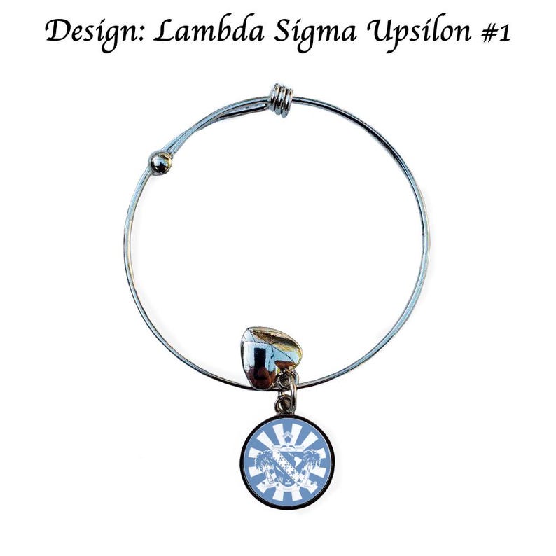 Lambda Signa Ypsilon Rundes verstellbares Armband LambdaSigmaUpsilon#1