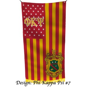Phi Kappa Psi Officially Licensed Flag Banner