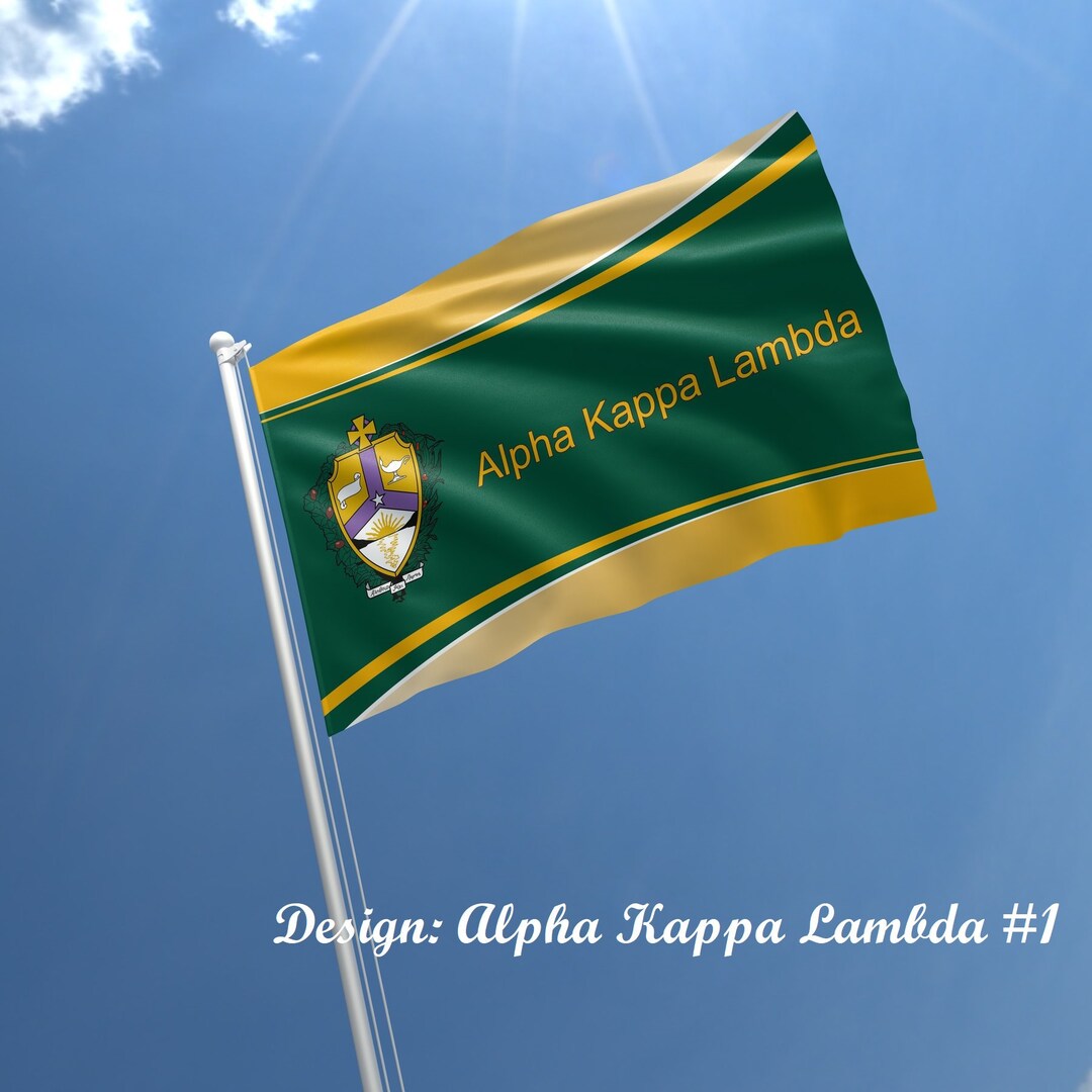 Alpha Kappa Lambda Officially Licensed Flag Banner - Etsy