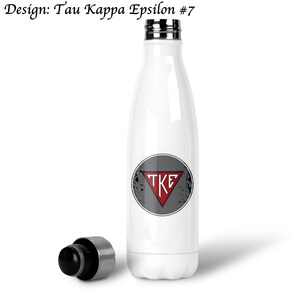 Tau Kappa Epsilon Stainless Steel Thermos Water Bottle 17 OZ