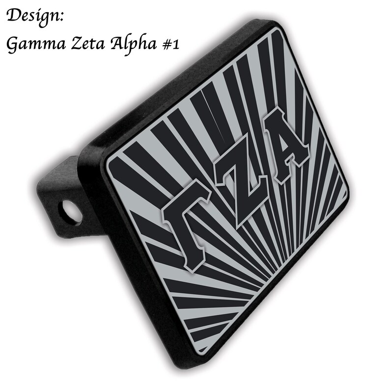 Gamma Zeta Alpha Hitch Cover - Etsy